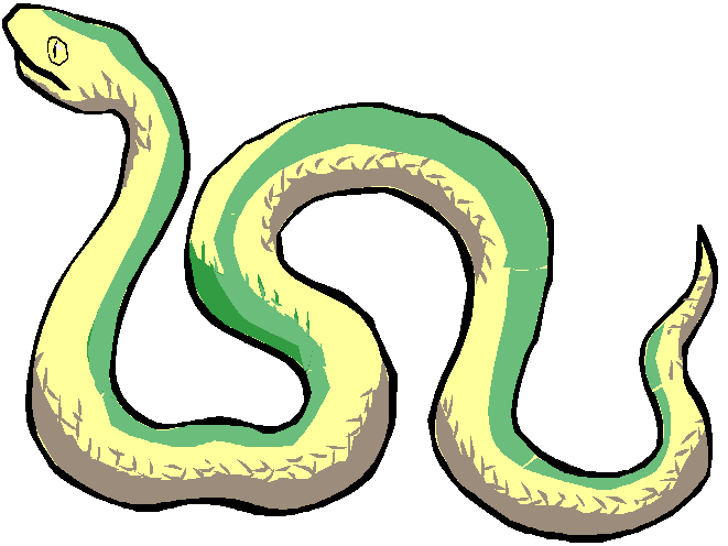 free clipart cartoon snakes - photo #21