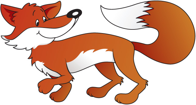 cartoon clipart of a fox - photo #42