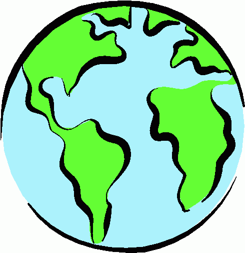 clip art of globe earth - photo #49