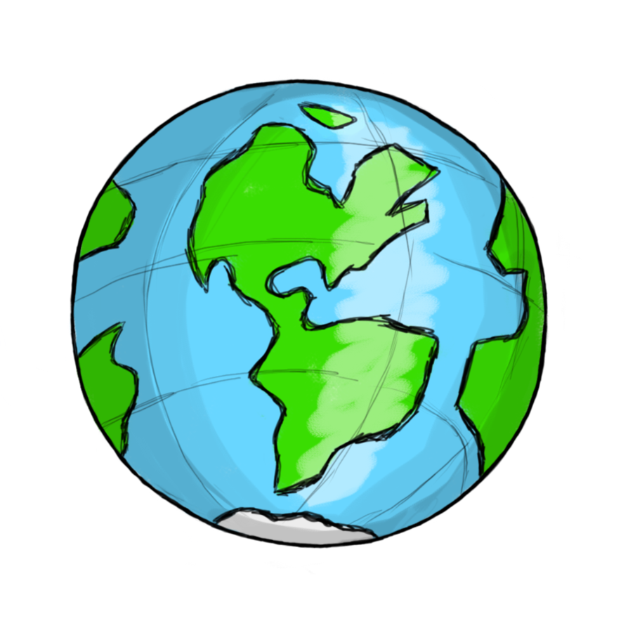 clip art of the earth globe - photo #2