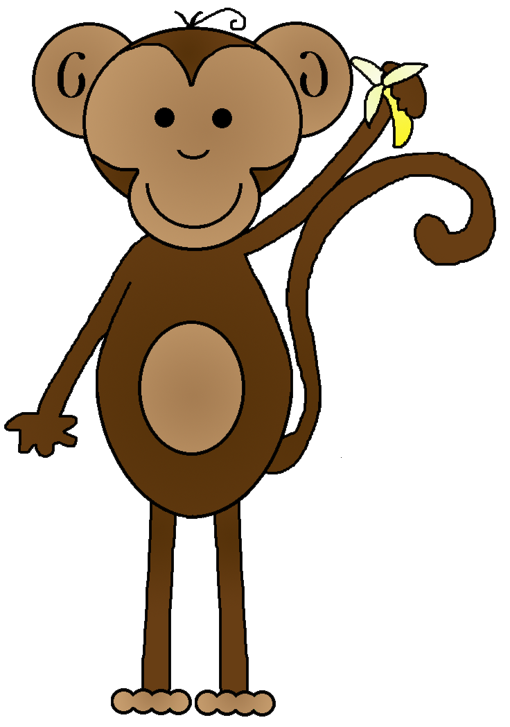 monkey clipart cute - photo #26