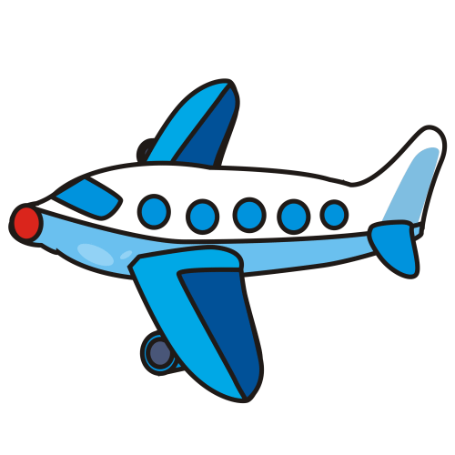 free clip art cartoon airplane - photo #13