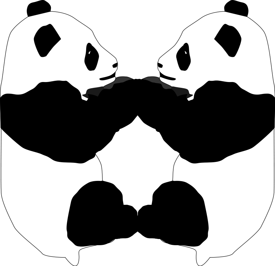 clipart panda animals - photo #10