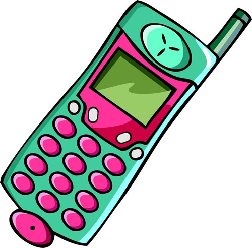 animated clipart mobile phone - photo #3