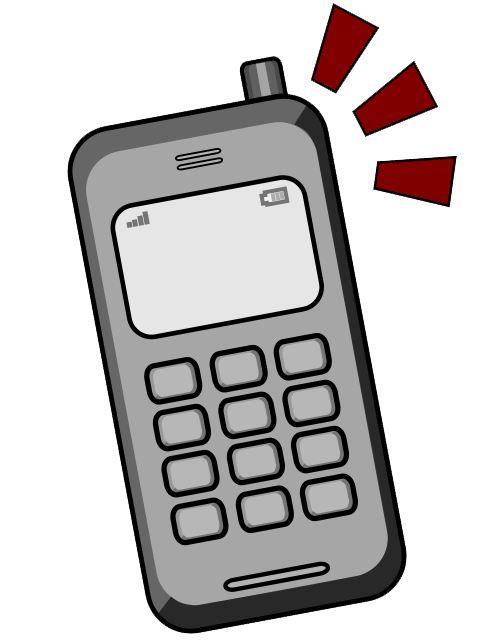 Animated mobile phone clip art - Clipartix