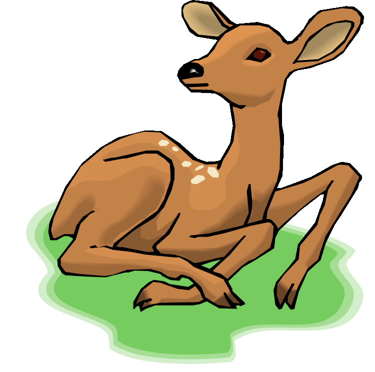 free clipart cartoon deer - photo #29