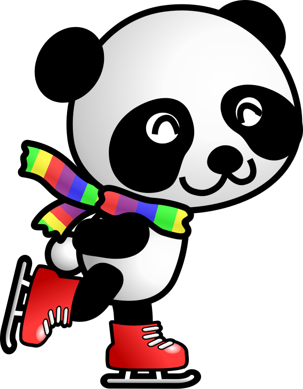 clipart panda person - photo #15