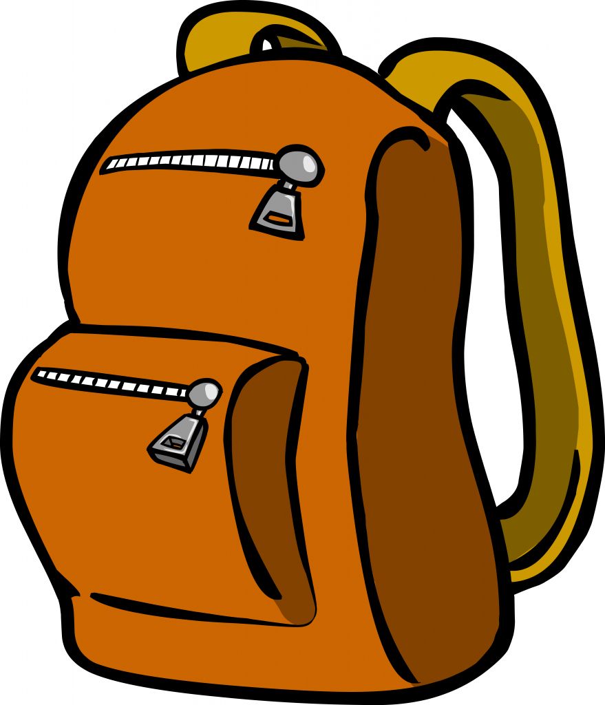 backpack clipart - photo #8