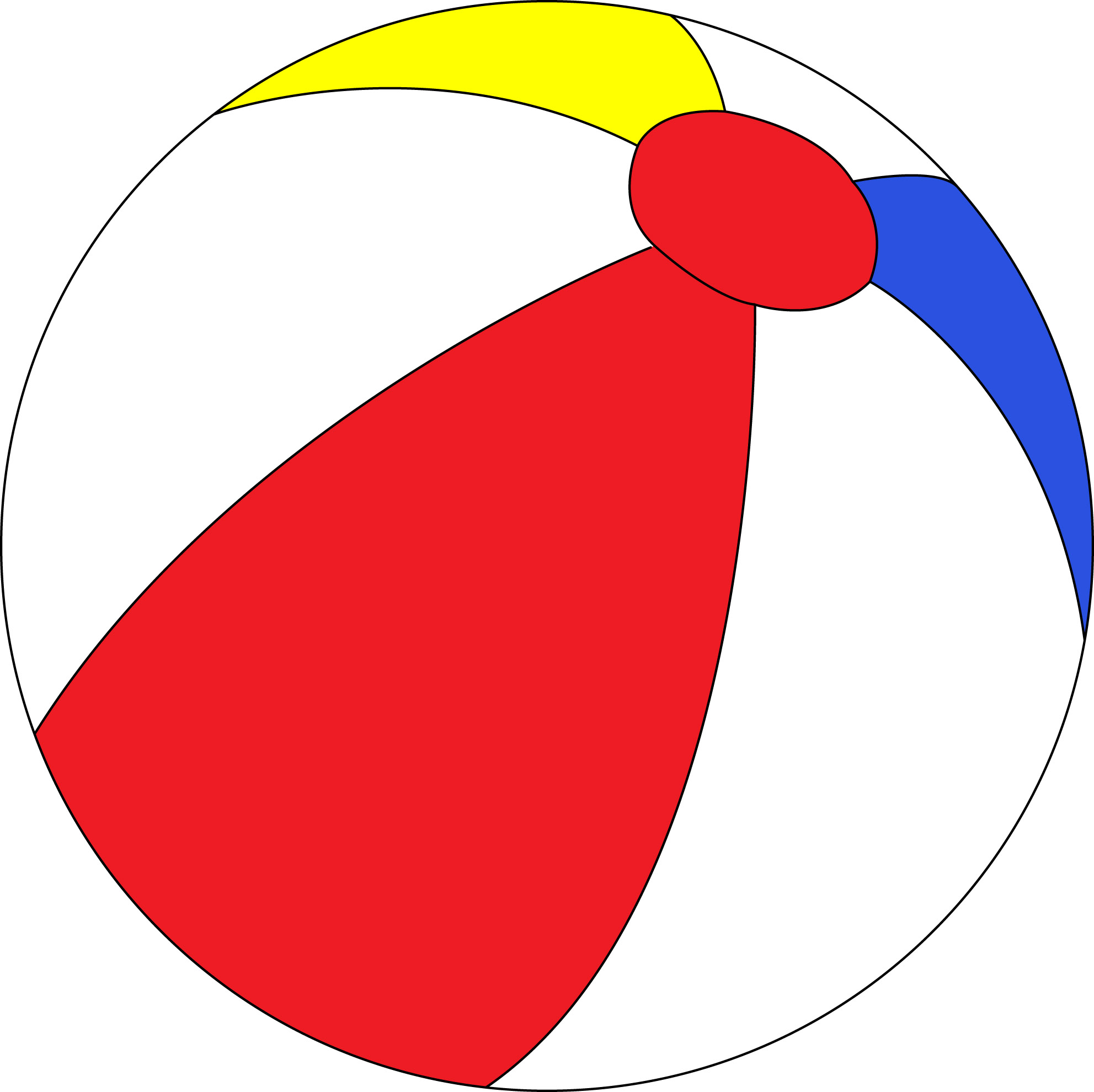 beach ball clip art