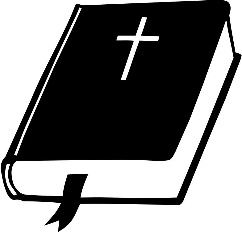 free black and white bible clip art - photo #17