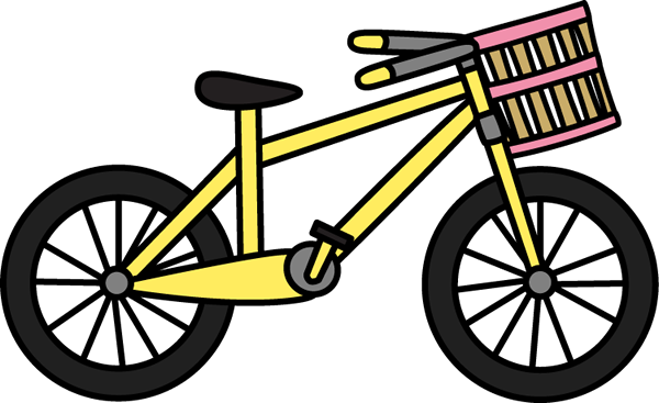 free cartoon bicycle clip art - photo #48