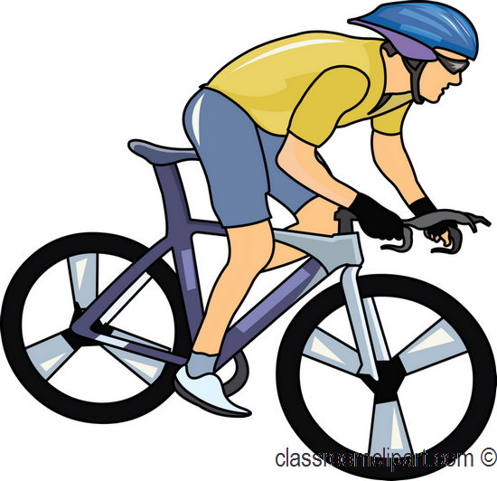 free cartoon bicycle clip art - photo #27
