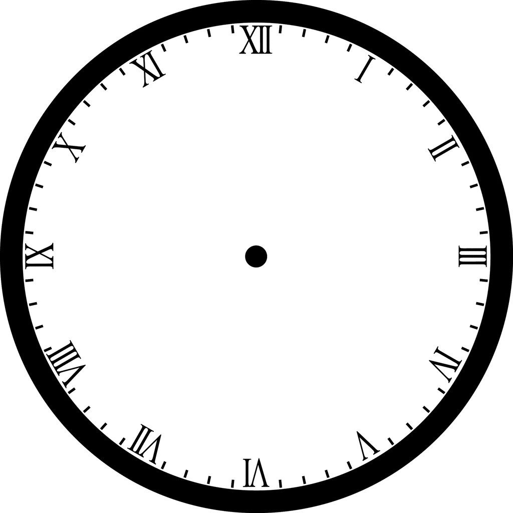 clipart of clock face - photo #29
