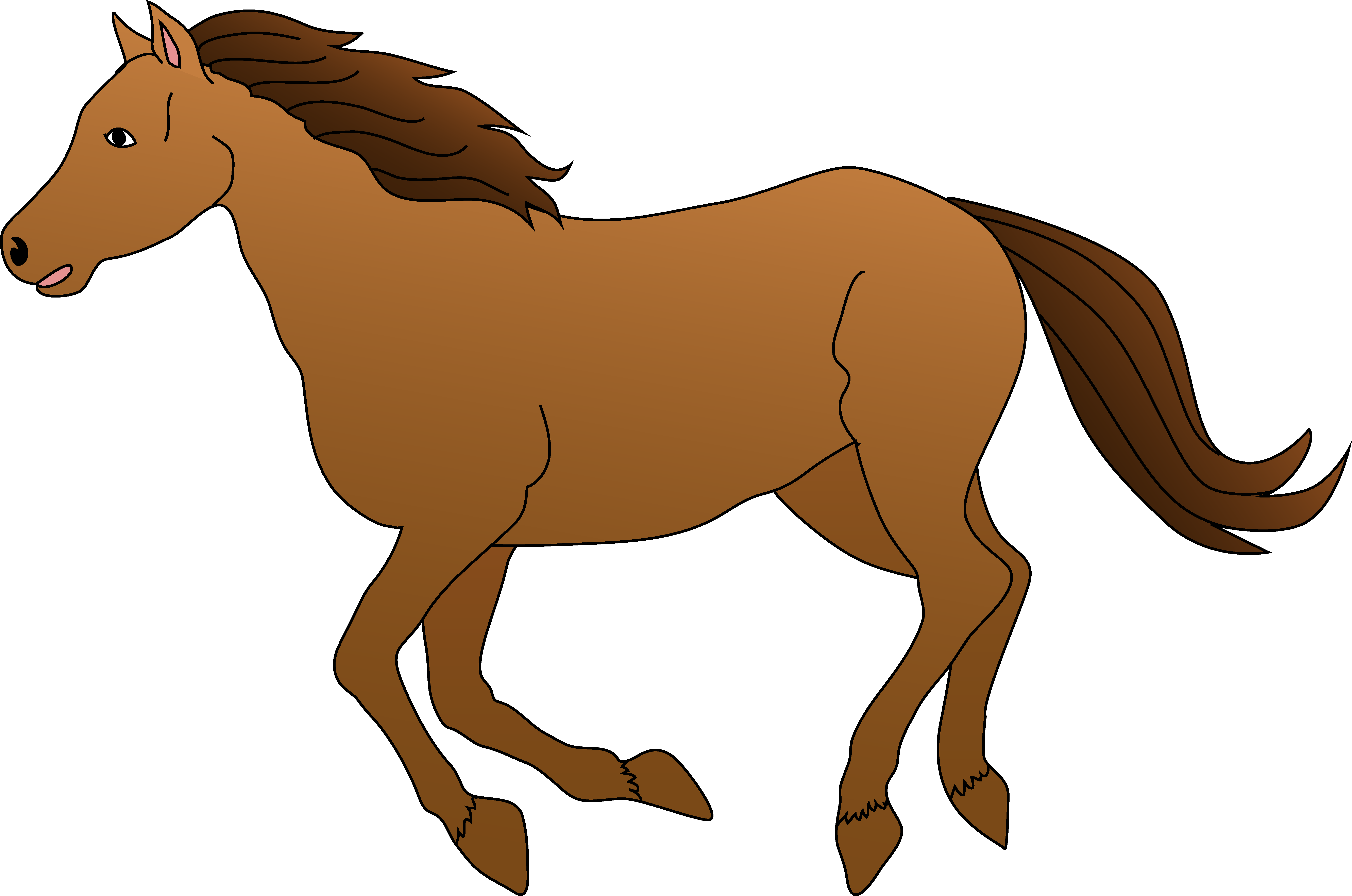 Horse clip art on horse silhouette clip art free and - Clipartix