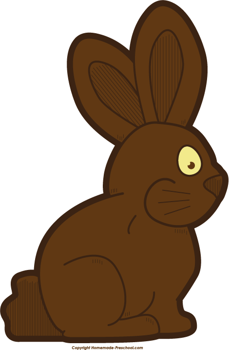 clipart chocolate easter bunny - photo #3