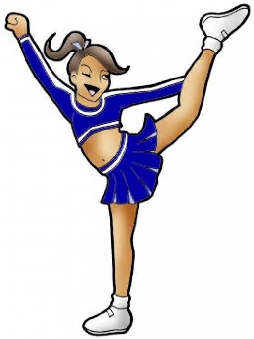 free clipart cheerleader images - photo #28