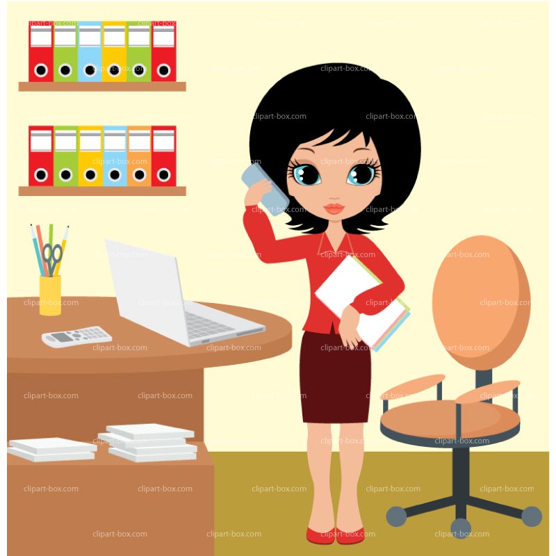 office phone clipart - photo #40