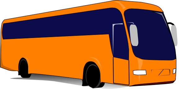 clip art of cartoon bus - photo #33