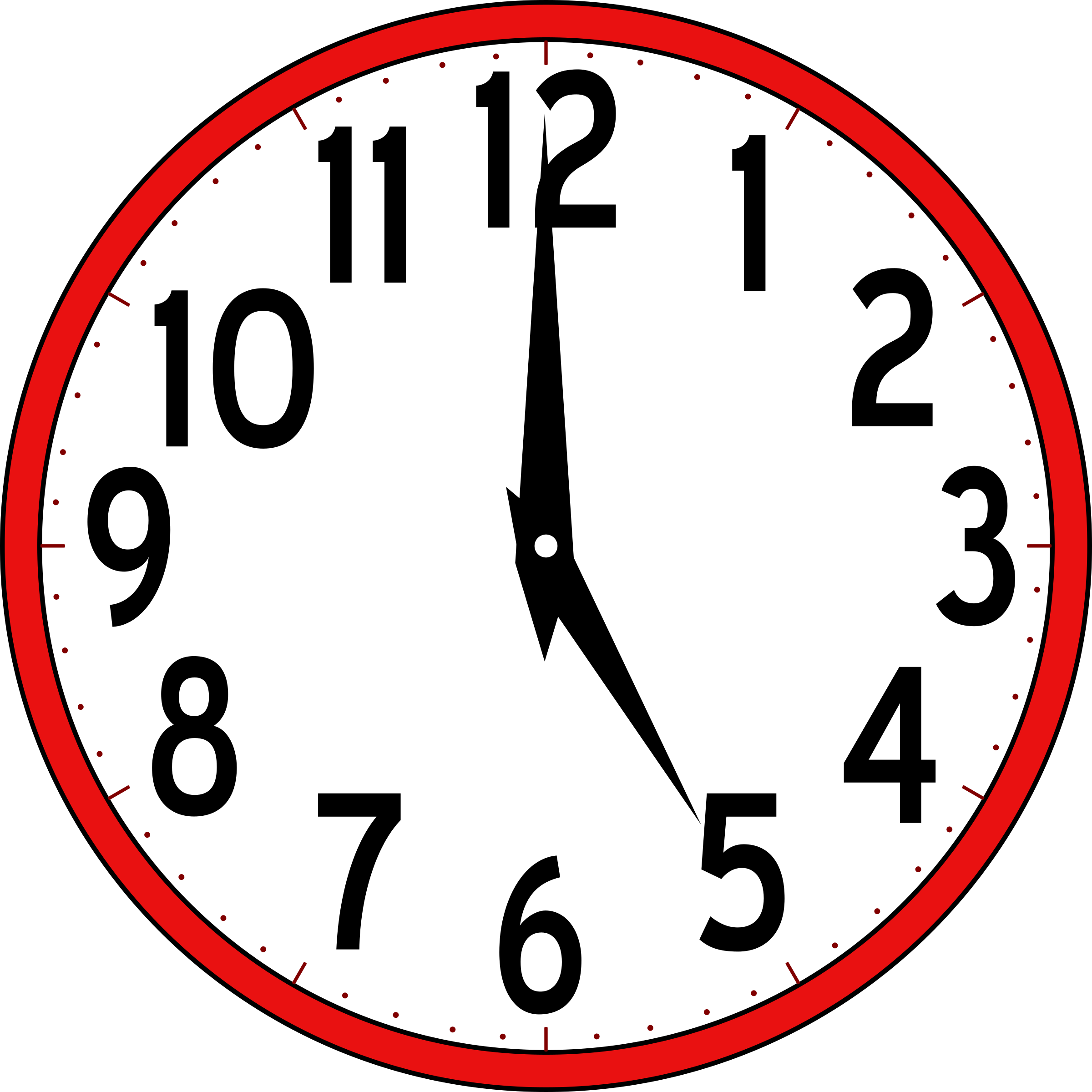 Clipart clock - Clipartix