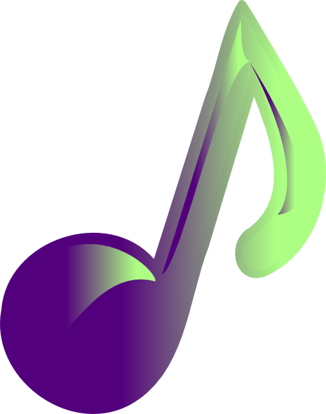 clip art floating music notes - photo #38