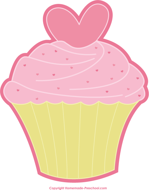 clipart pics of cupcakes - photo #47