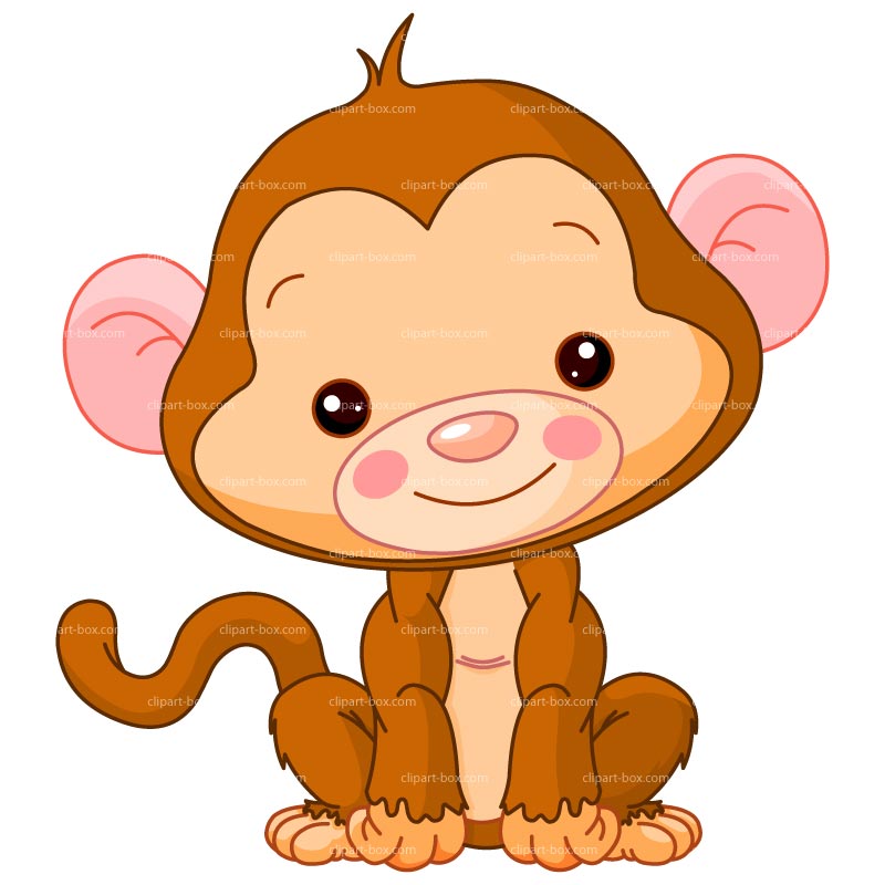 monkey clipart cute - photo #8