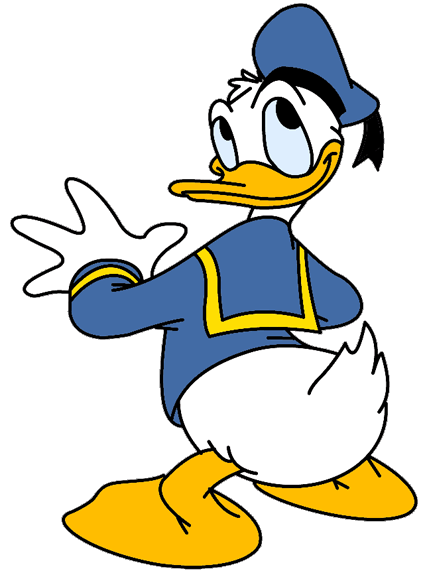Disney donald duck clip art dromgbl top - Clipartix