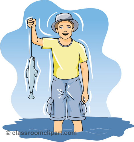free clipart fisherman - photo #15