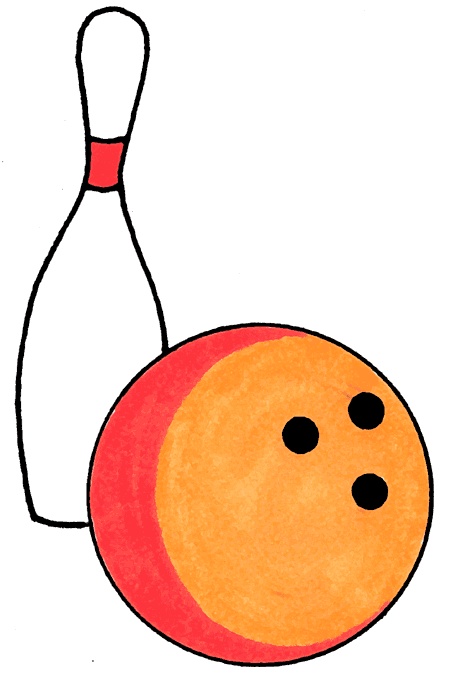free animated bowling clipart - photo #15