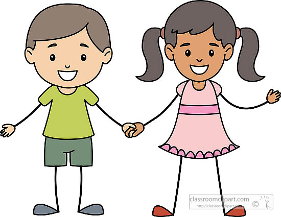 cute boy and girl clipart - photo #37