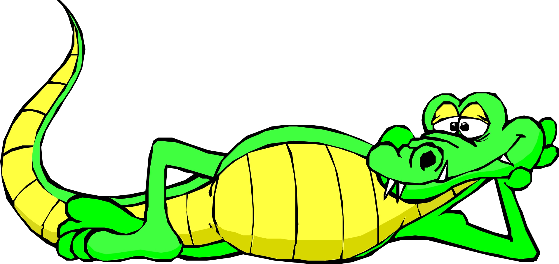 free animated alligator clipart - photo #1