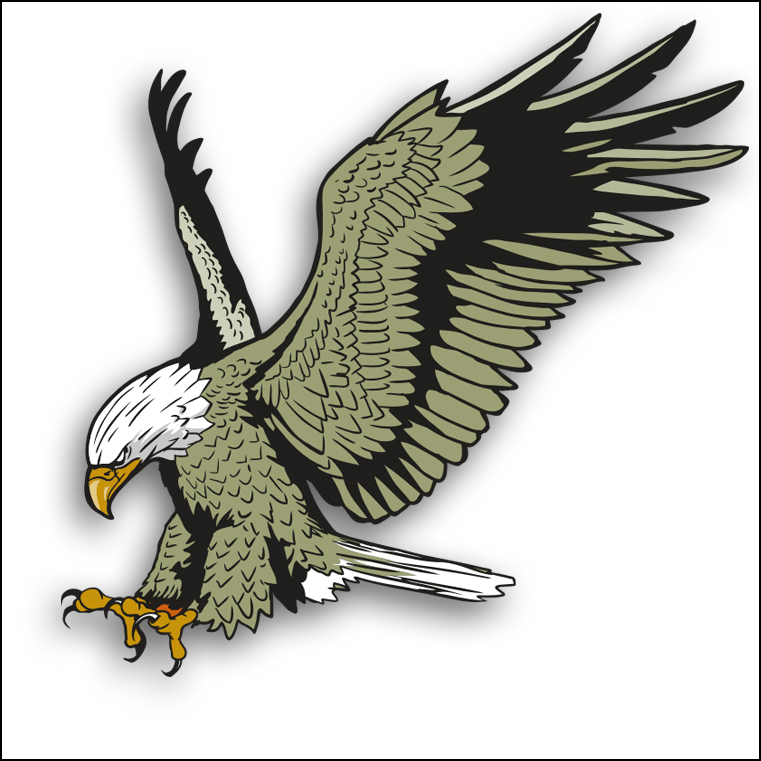 clip art soaring eagle - photo #19