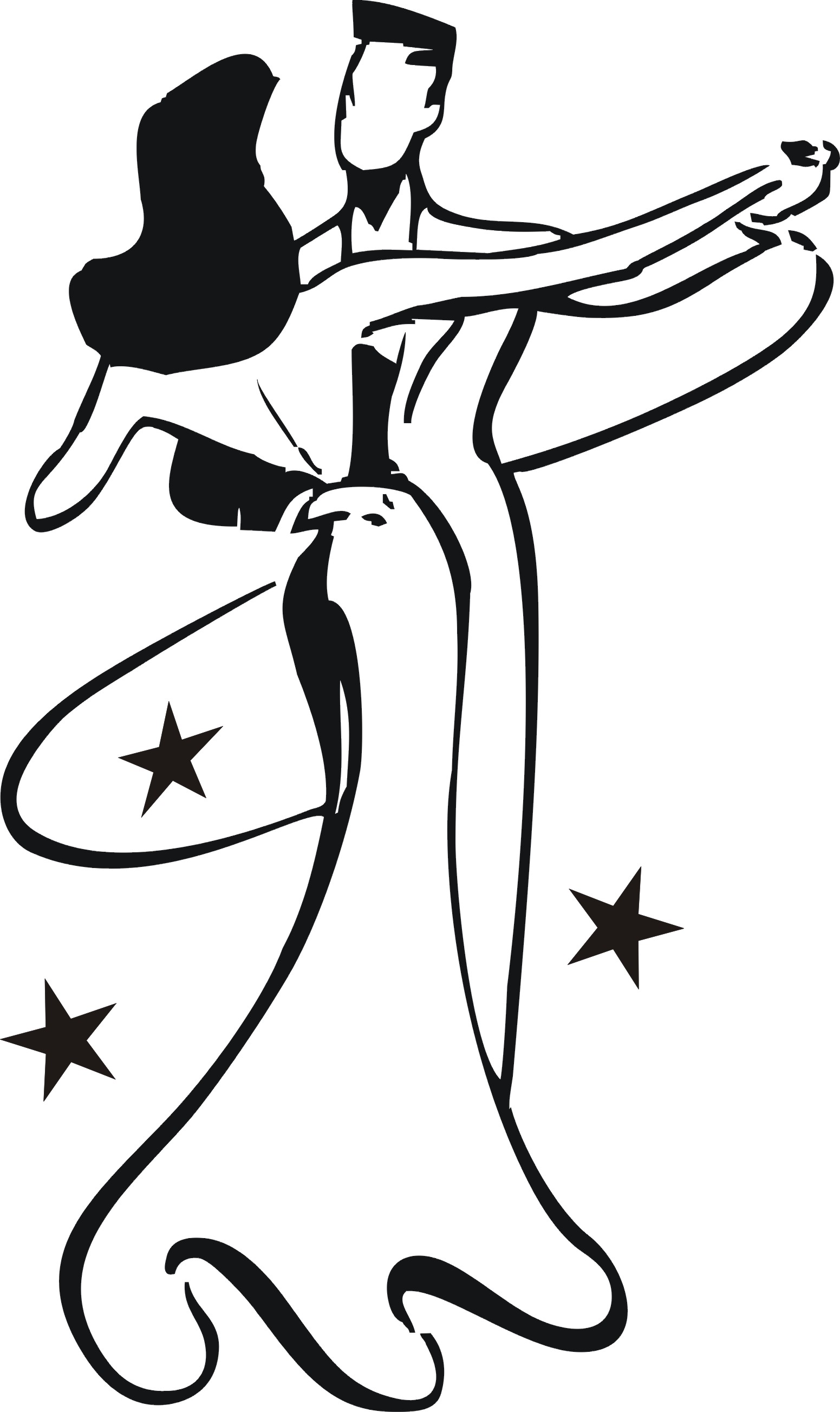 free dance clipart black and white - photo #12