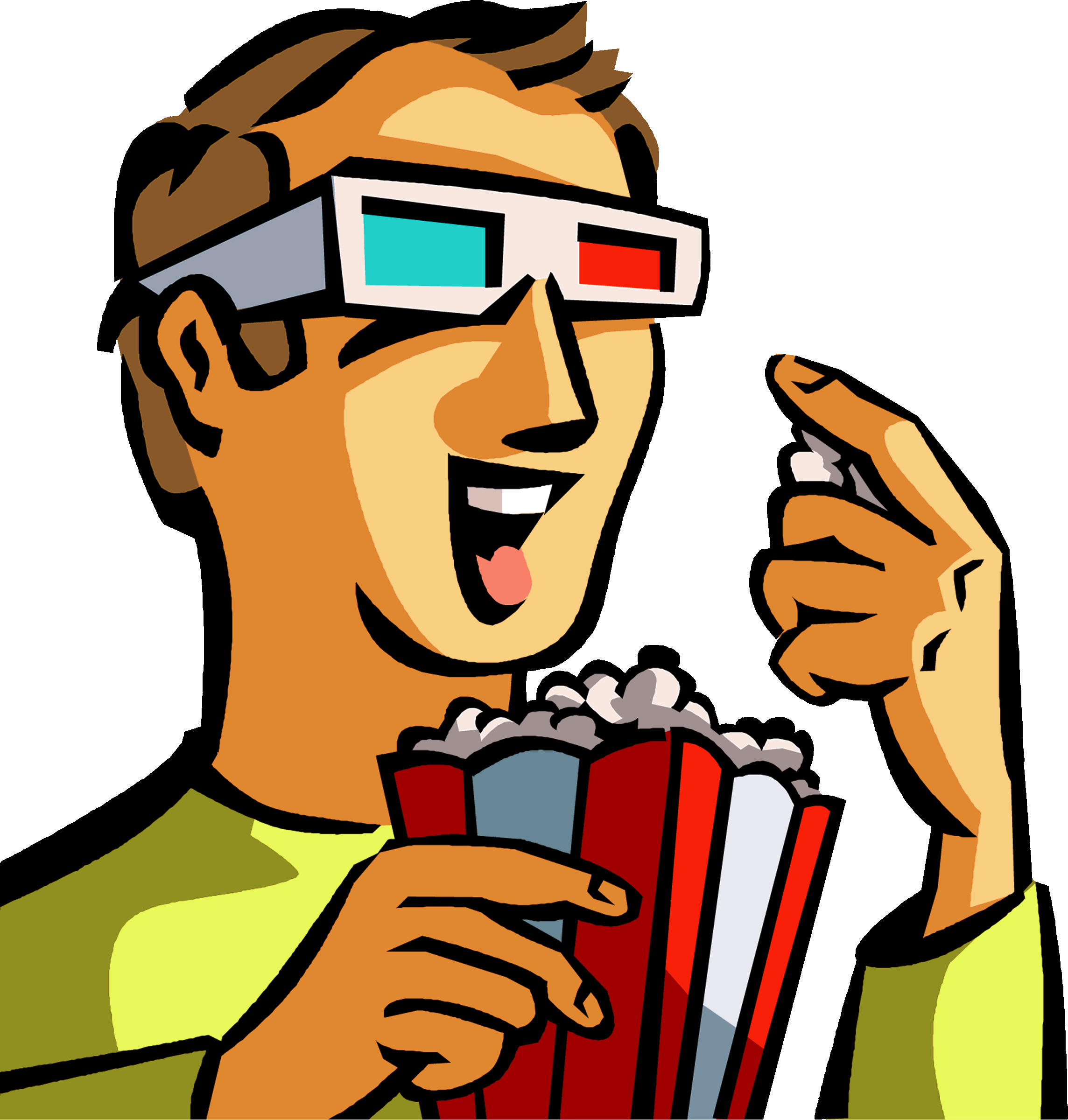 clipart watching movies - photo #23