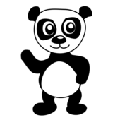 Vector Panda Clipart Clipartwiz Clipartix Kulturaupice