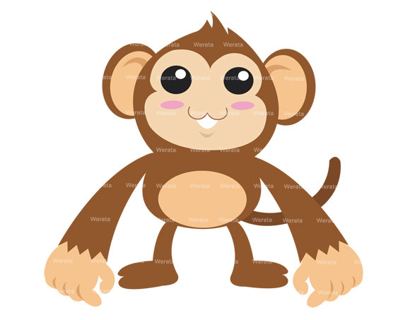 clipart image of monkey - photo #27