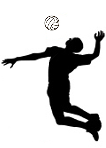 volleyball christmas clipart - photo #48