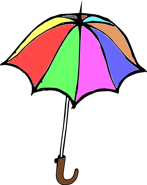 green umbrella clip art - photo #39