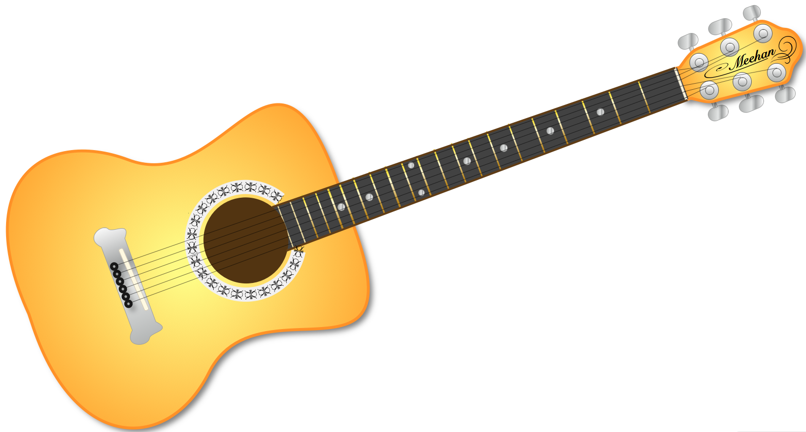 clipart of guitar - photo #18