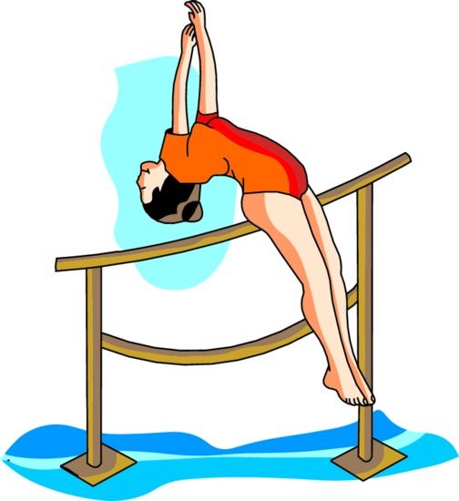 free clip art gymnastics cartoon - photo #12