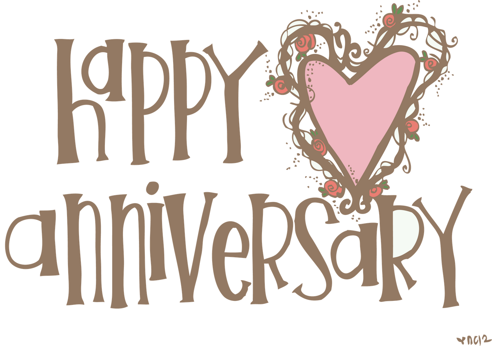 Happy Anniversary Download Wedding Anniversary Clip Art Free Clipartix