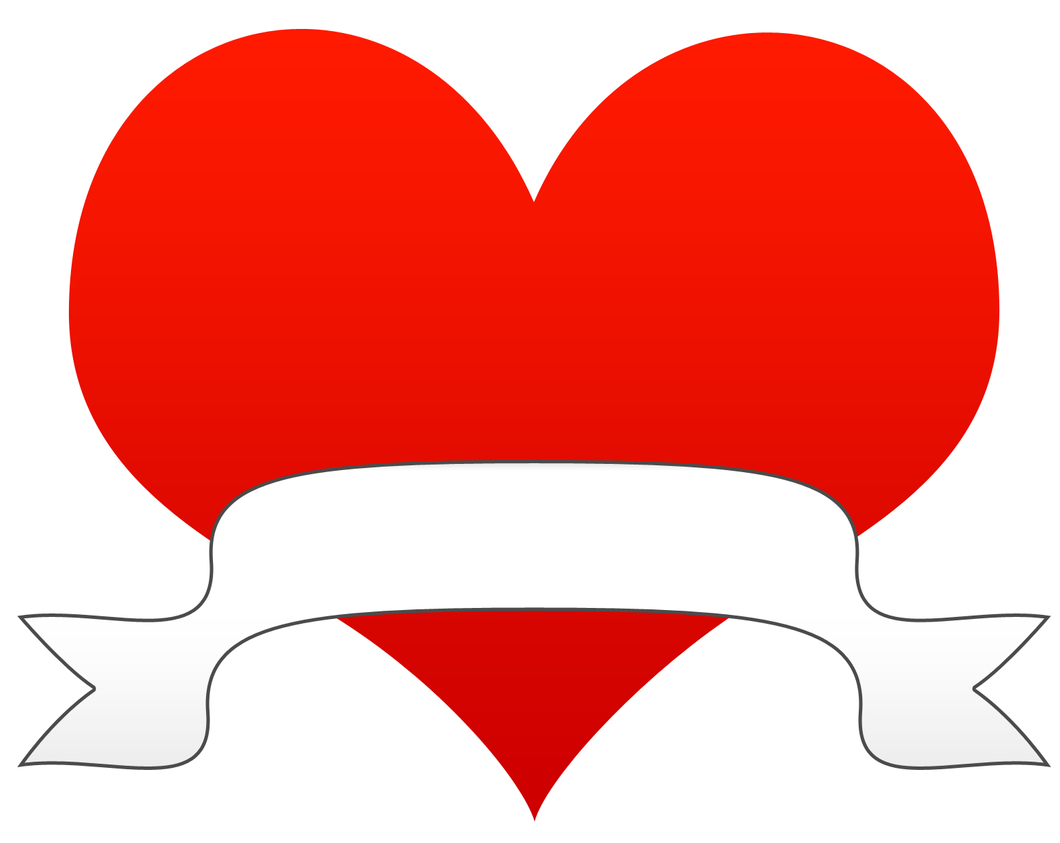 black heart clip art free - photo #43