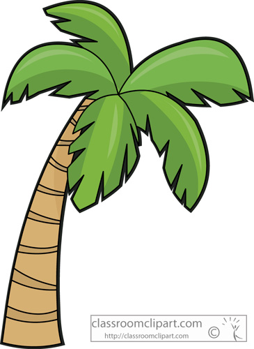 free clip art cartoon palm trees - photo #47