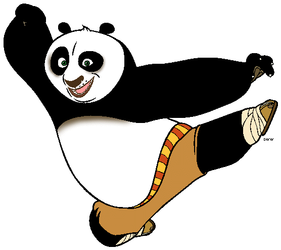 clipart kung fu panda - photo #5
