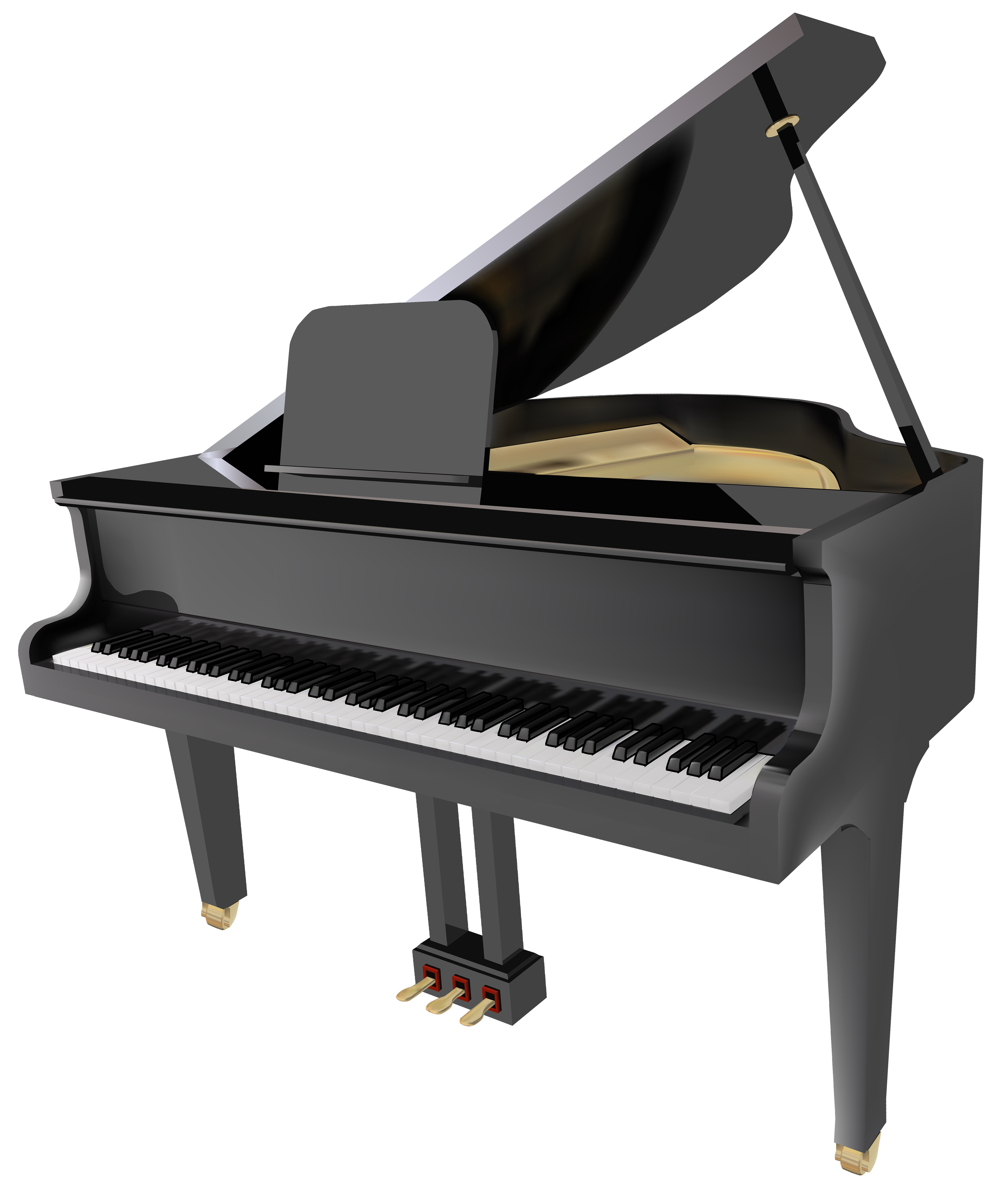 Piano clip art free clipart images 3 clipartcow - Clipartix