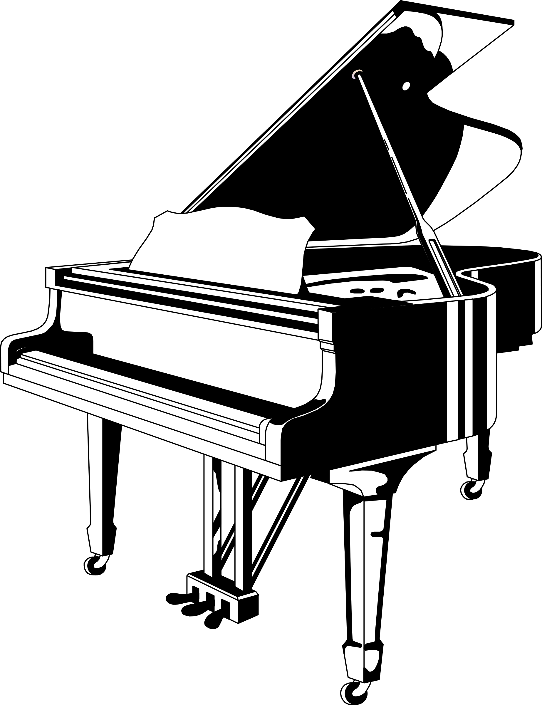 music piano clipart - photo #10