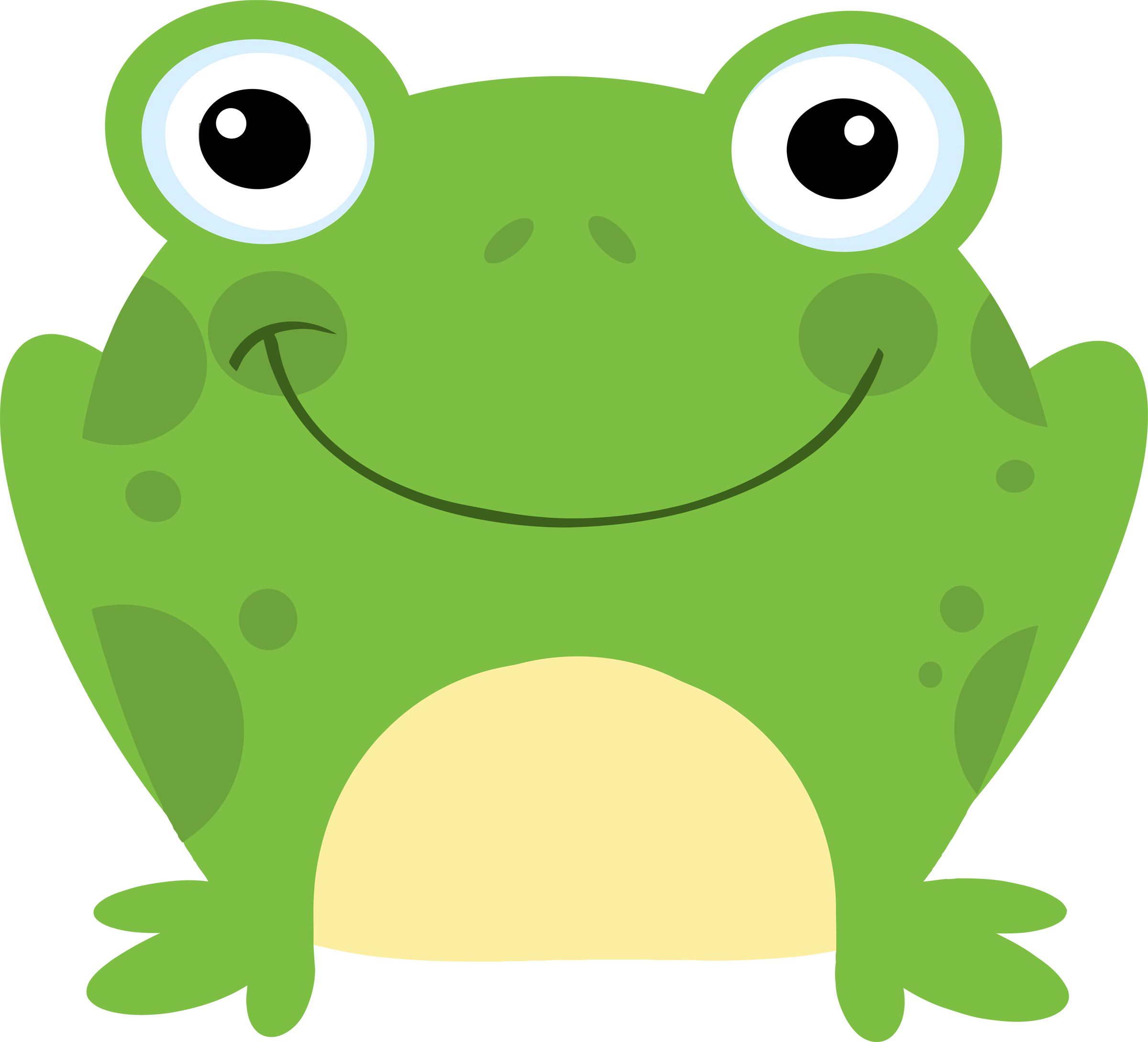 free girl frog clipart - photo #45