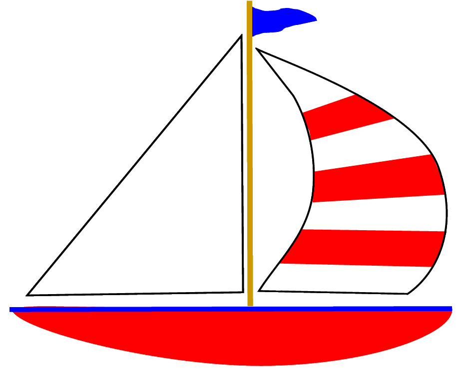 free clip art sailboat cartoon - photo #7