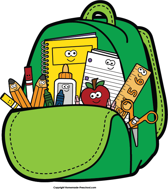 backpack clipart - photo #17