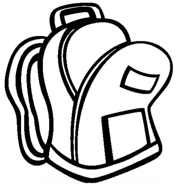 clipart picture of school bag - photo #38